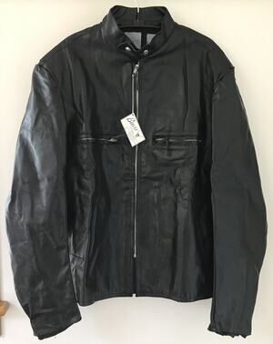 Vintage 60s Buco American Safety Black Leather Cafe Racer Biker Jacket 42 Spain